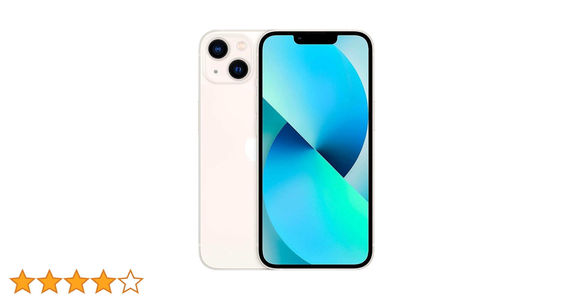 Apple iPhone 13 256 スターライト iPhone 13, 256GB, Starlight - Unlocked (Renewed) : Amazon.ca